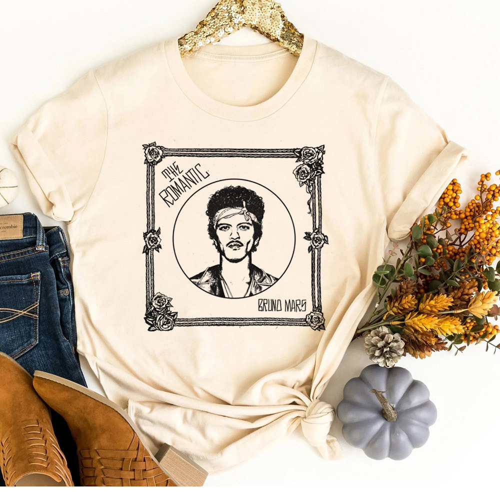Summer Goth Clothing - Bruno Mars shirt women gothic cheap