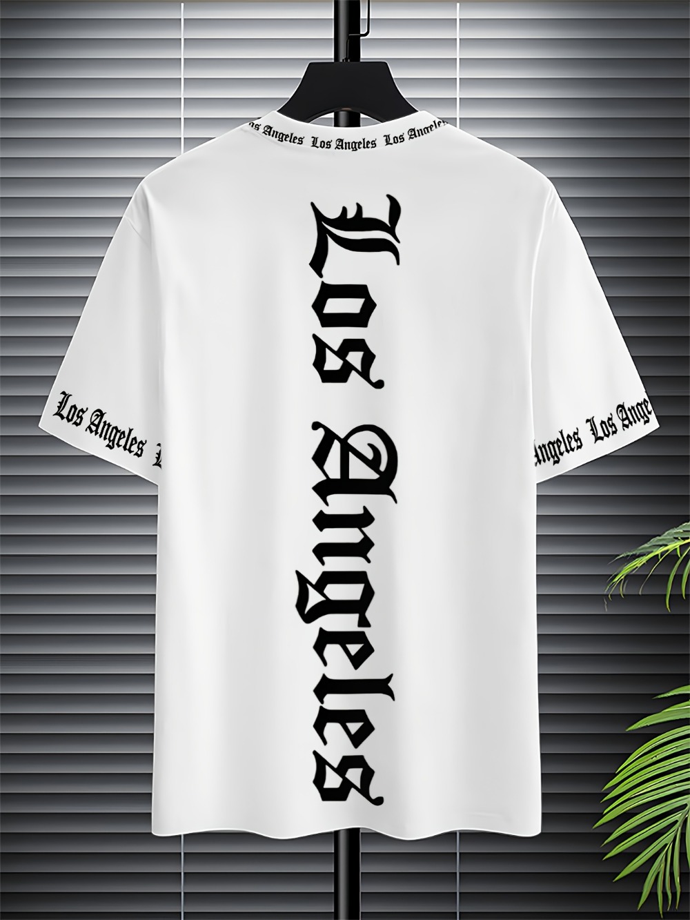Summer Goth Clothing - Los Angeles Gothic Font Sleeve Letters