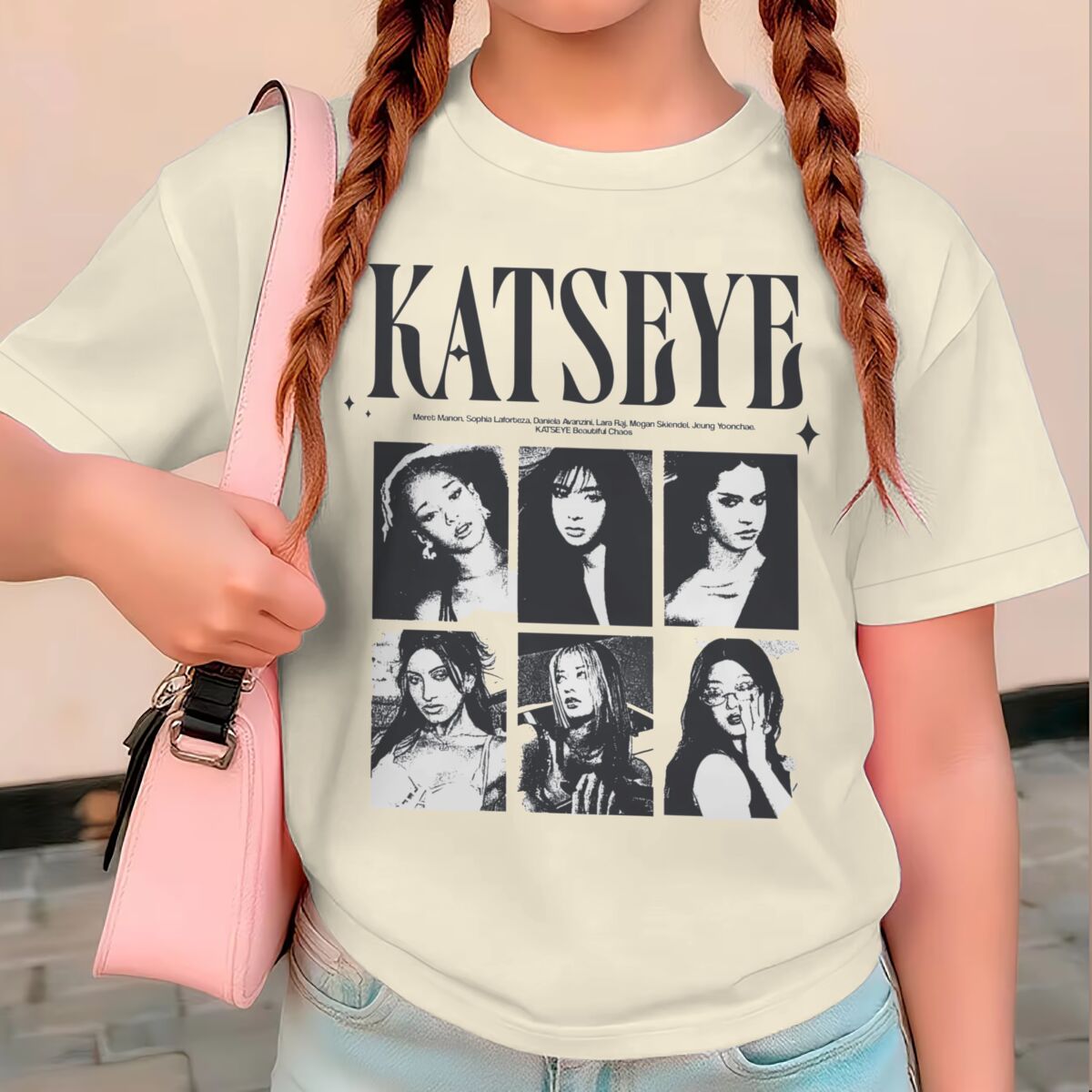 Summer Clothing Newborn - KATSEYE Print Summer Tops Girls Y2K
