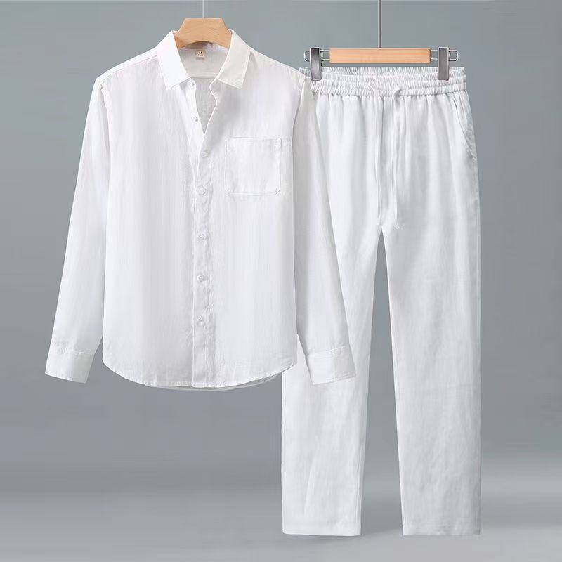 Summer Clothes Fashion - (Shirt + trousers) 2026 summer men