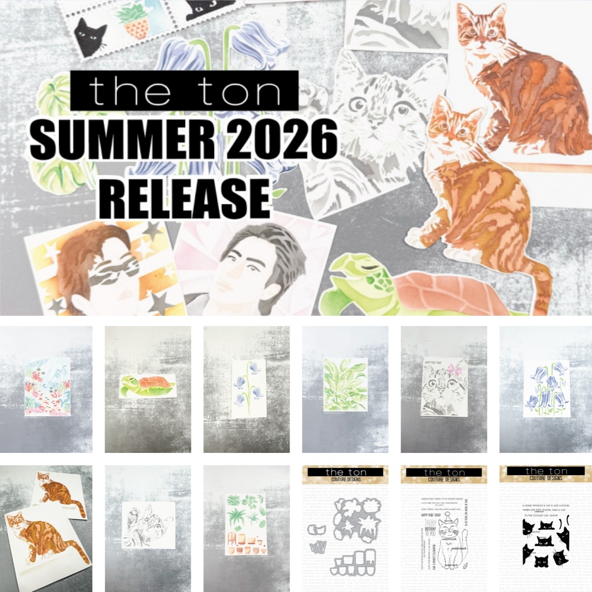 Summer Clothing Release - 2026 August Release Clematis Cat Summer