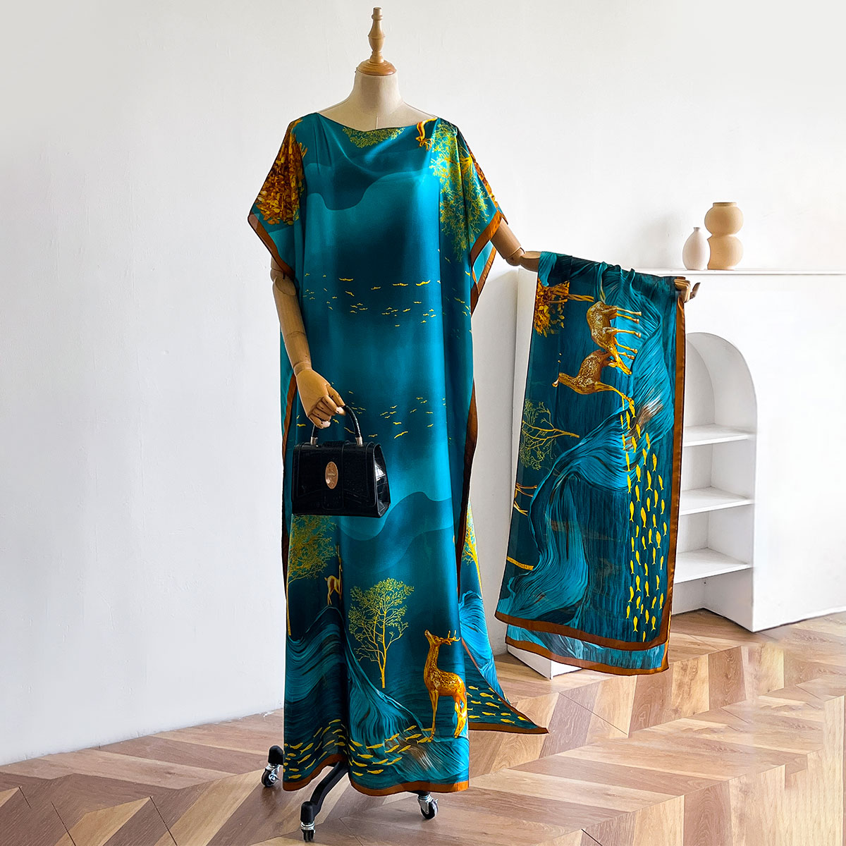 Summer Clothing Accessories - Women's Long Shawl Dubai Fashion MUMU