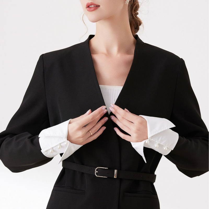 DIY Elegant Office Shirt False - Summer Clothing Accessories 评论和价格