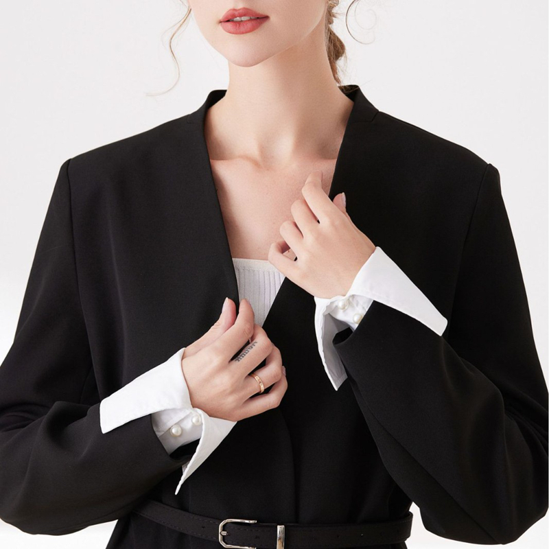 DIY Elegant Office Shirt False - Summer Clothing Accessories 评论和价格
