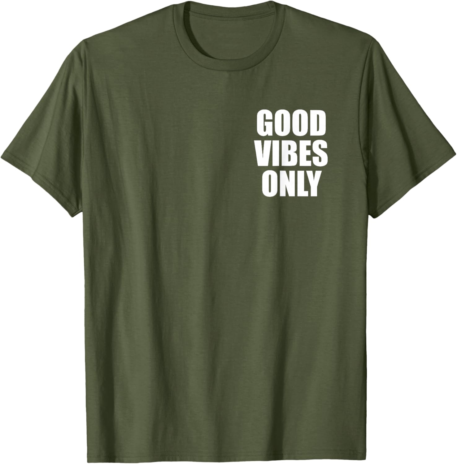 Good Vibes Only Postive Mind T - Summer Vibes Clothing Men 评论和价格