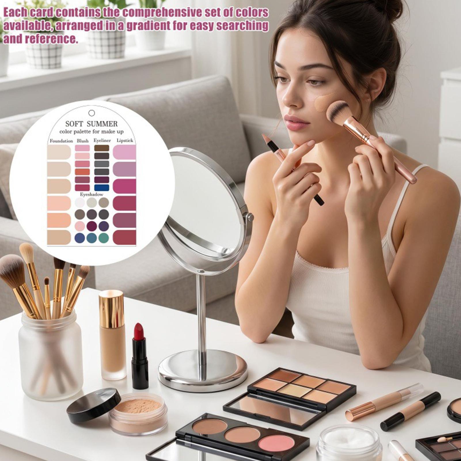 2pcs Soft Summer Color Palette - Summer Clothing Guide 评论和价格