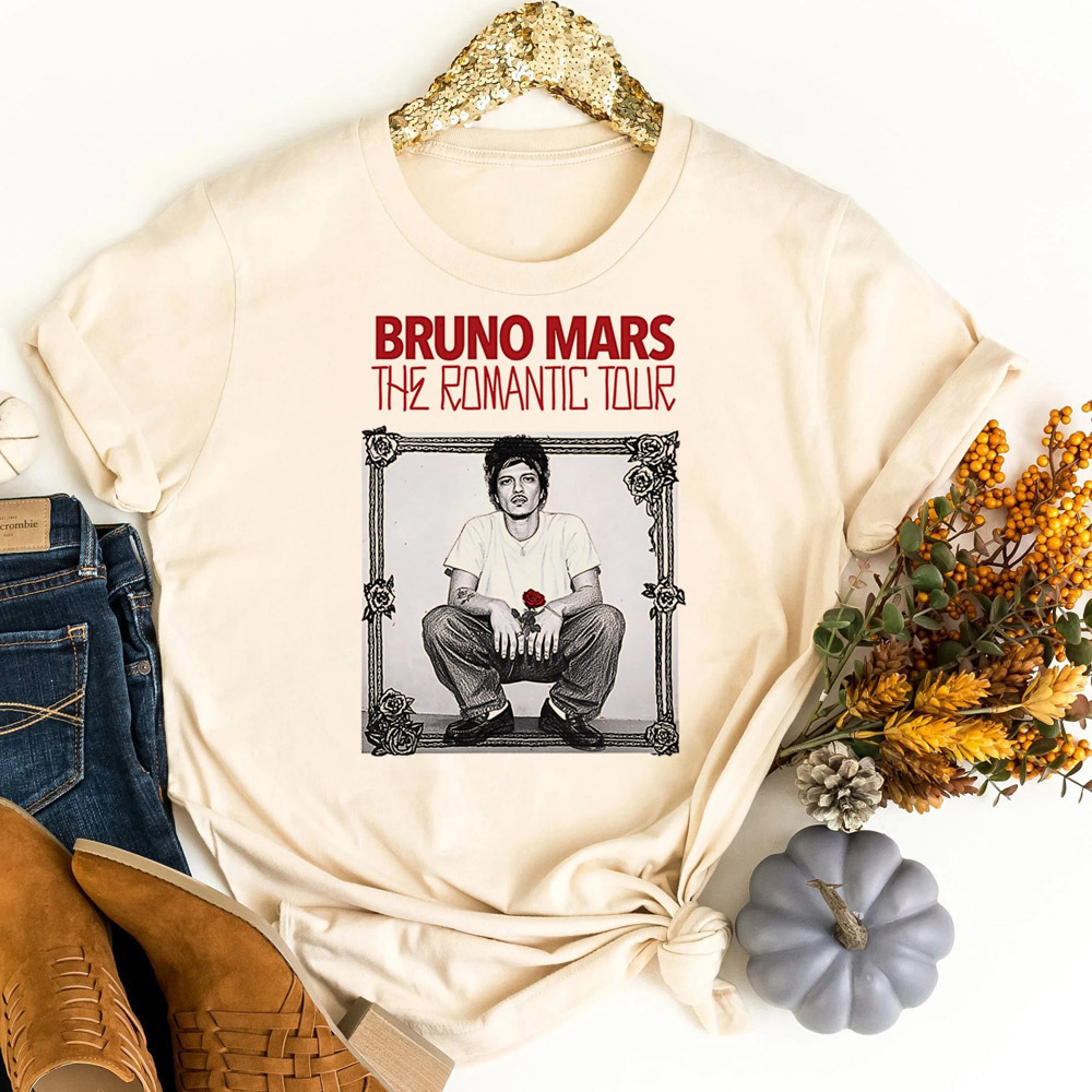 Bruno Mars shirt women gothic  - Summer Goth Clothing 评论和价格
