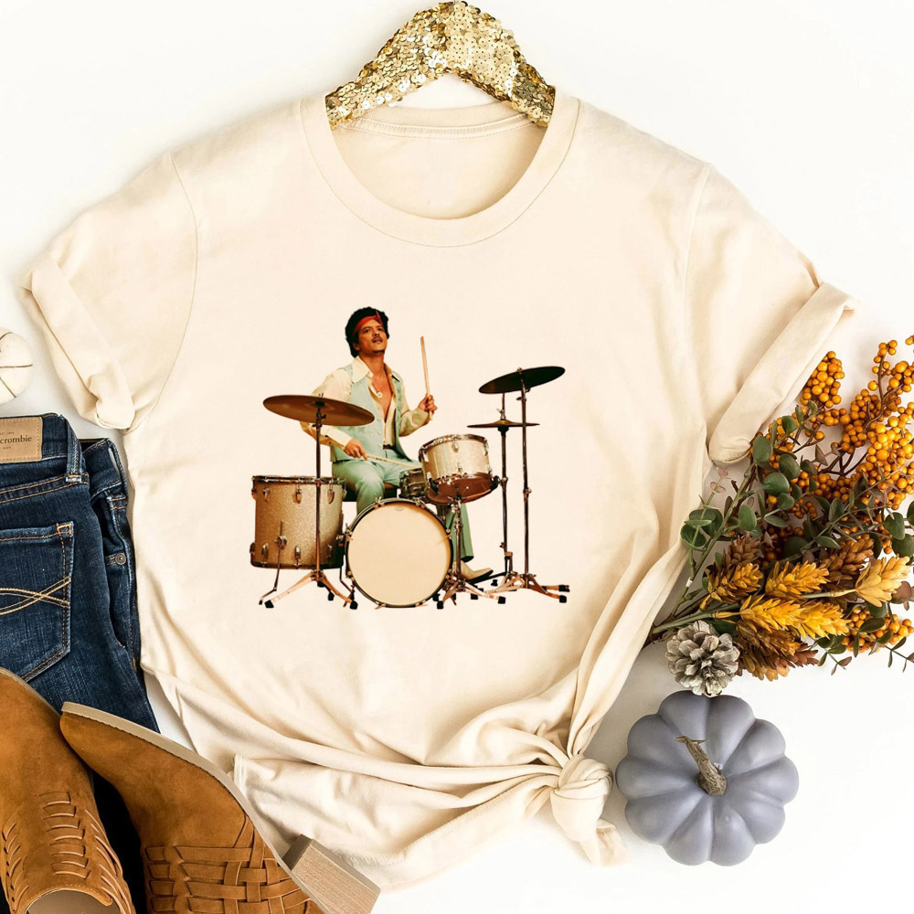Bruno Mars shirt women gothic  - Summer Goth Clothing 评论和价格