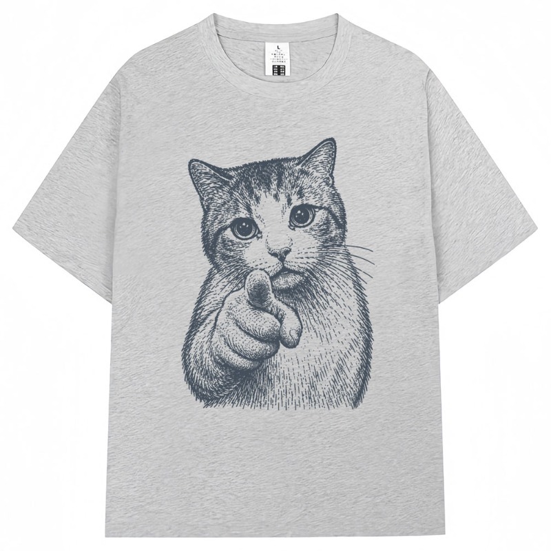Guide Cat Fashion Round Neck P - Summer Clothing Guide 评论和价格