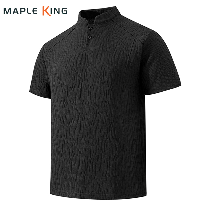 Bark Texture Menswear Clothing - Summer Clothing Cheap 评论和价格