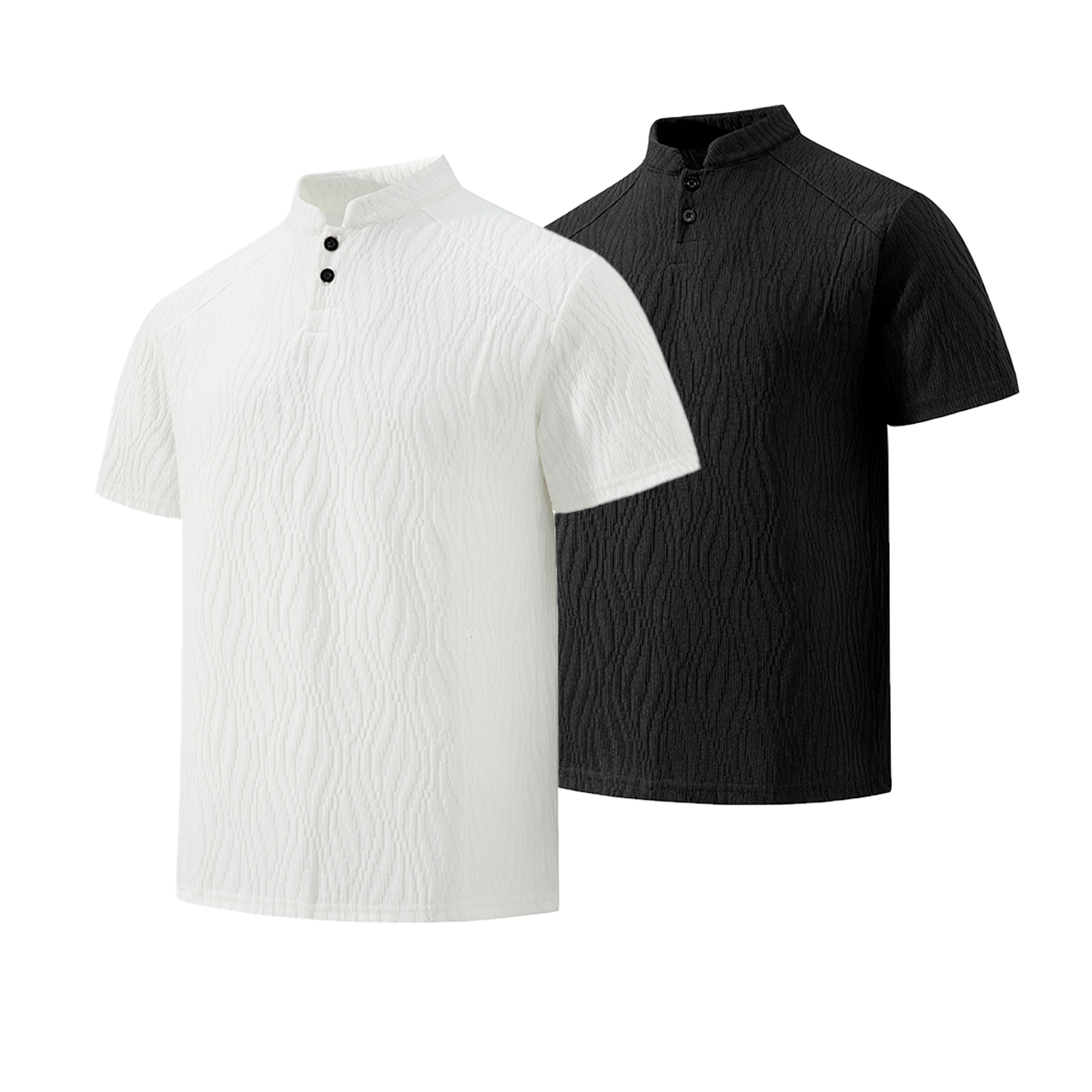 Bark Texture Menswear Clothing - Summer Clothing Cheap 评论和价格