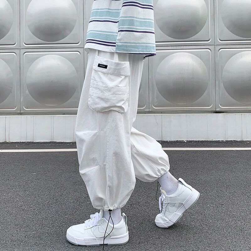 Men Bloomers Loose Cargo Pants - Summer Vibes Clothing Men 评论和价格