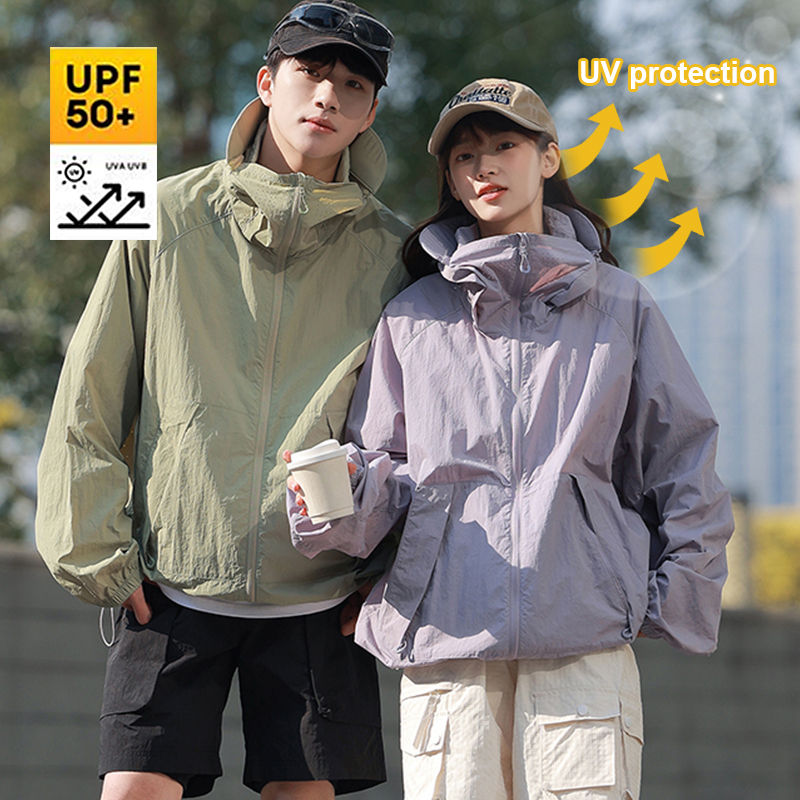 Outdoor Sunscreen Clothing Sum - Yours Clothing Summer Jackets 评论和价格