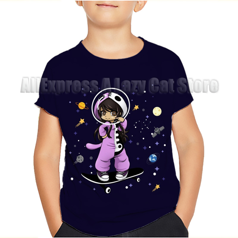 Aphmau Meows Cat T Shirts Cart - Summer Clothing Newborn 评论和价格
