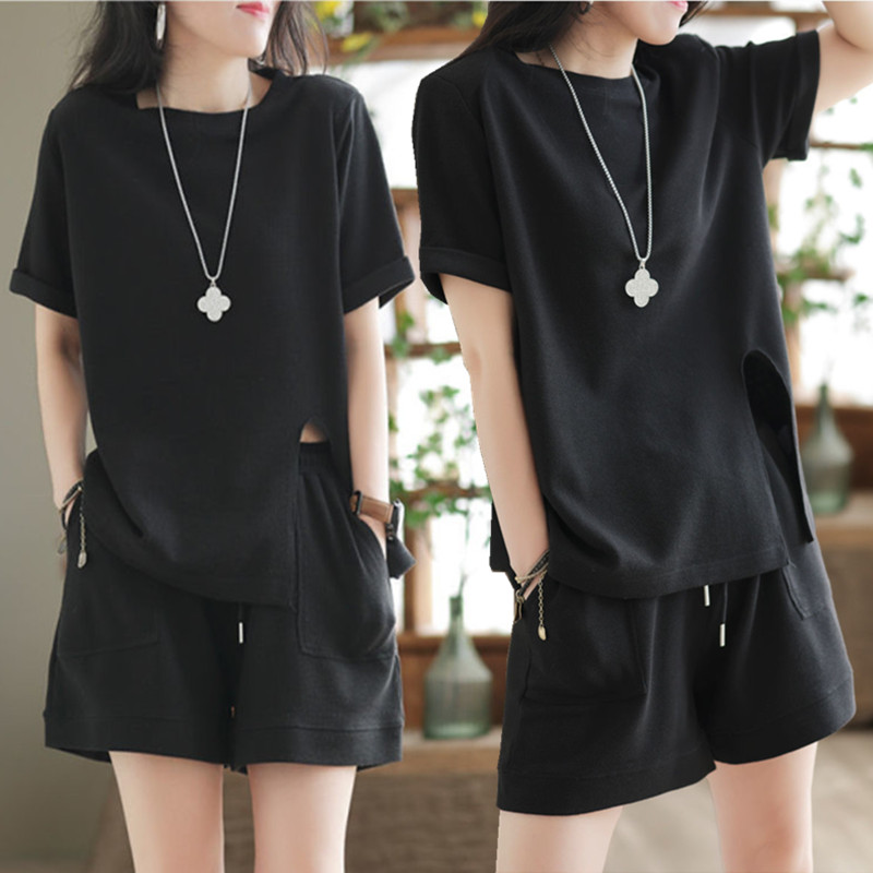 Summer Casual Sporty Loose Sli - Summer Clothing Affordable 评论和价格