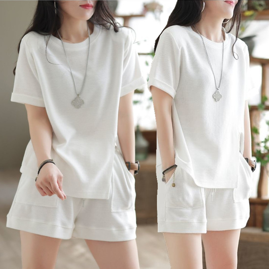 Summer Casual Sporty Loose Sli - Summer Clothing Affordable 评论和价格