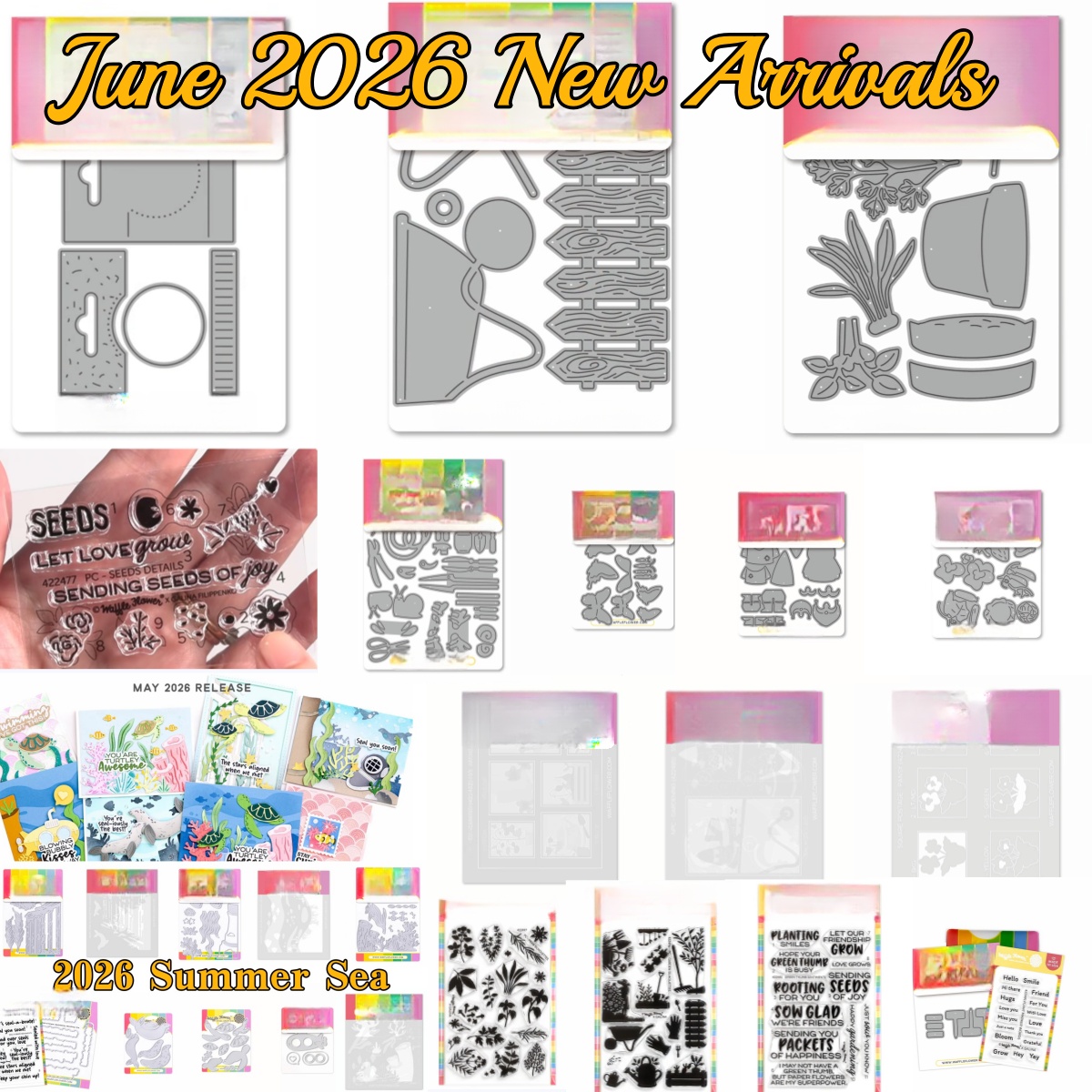 Green Thumb release Clear Stam - Summer Clothing Release 评论和价格