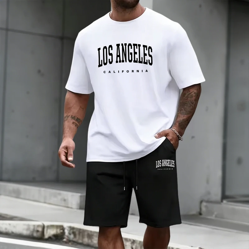 Men's Tracksuit Short Sleeve T - Summer Clothes Fashion 评论和价格