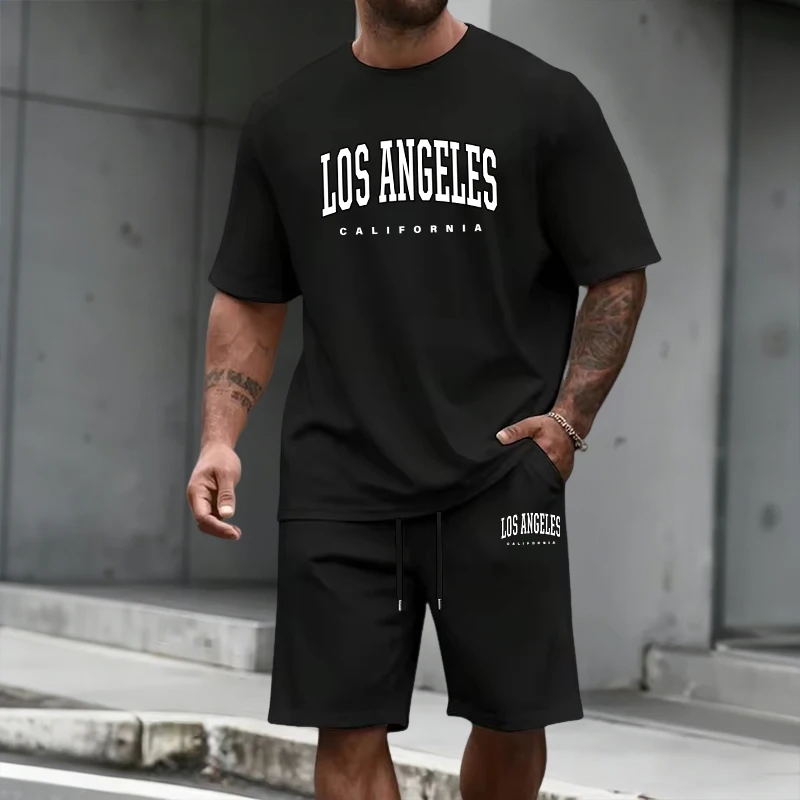 Men's Tracksuit Short Sleeve T - Summer Clothes Fashion 评论和价格