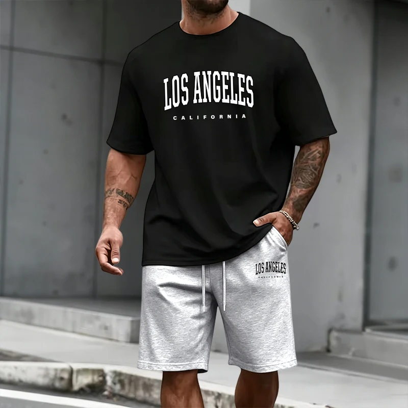 Men's Tracksuit Short Sleeve T - Summer Clothes Fashion 评论和价格