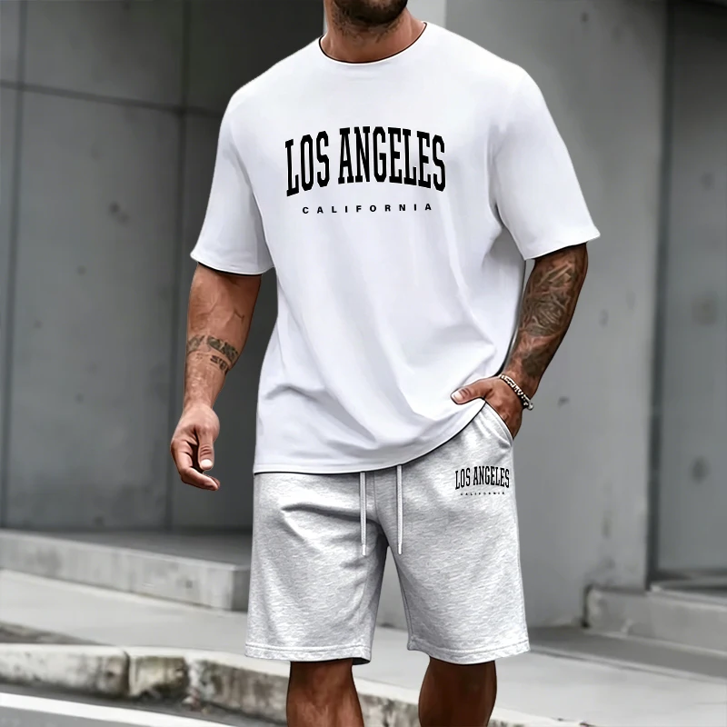 Men's Tracksuit Short Sleeve T - Summer Clothes Fashion 评论和价格