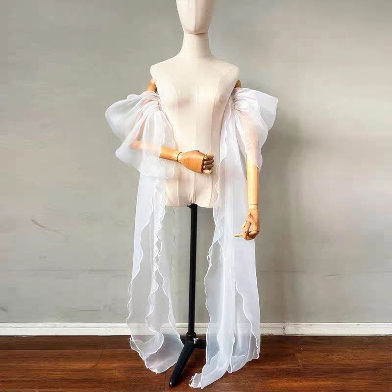 Bridal Sleeve Organza Detachab - Summer Clothing Accessories 评论和价格