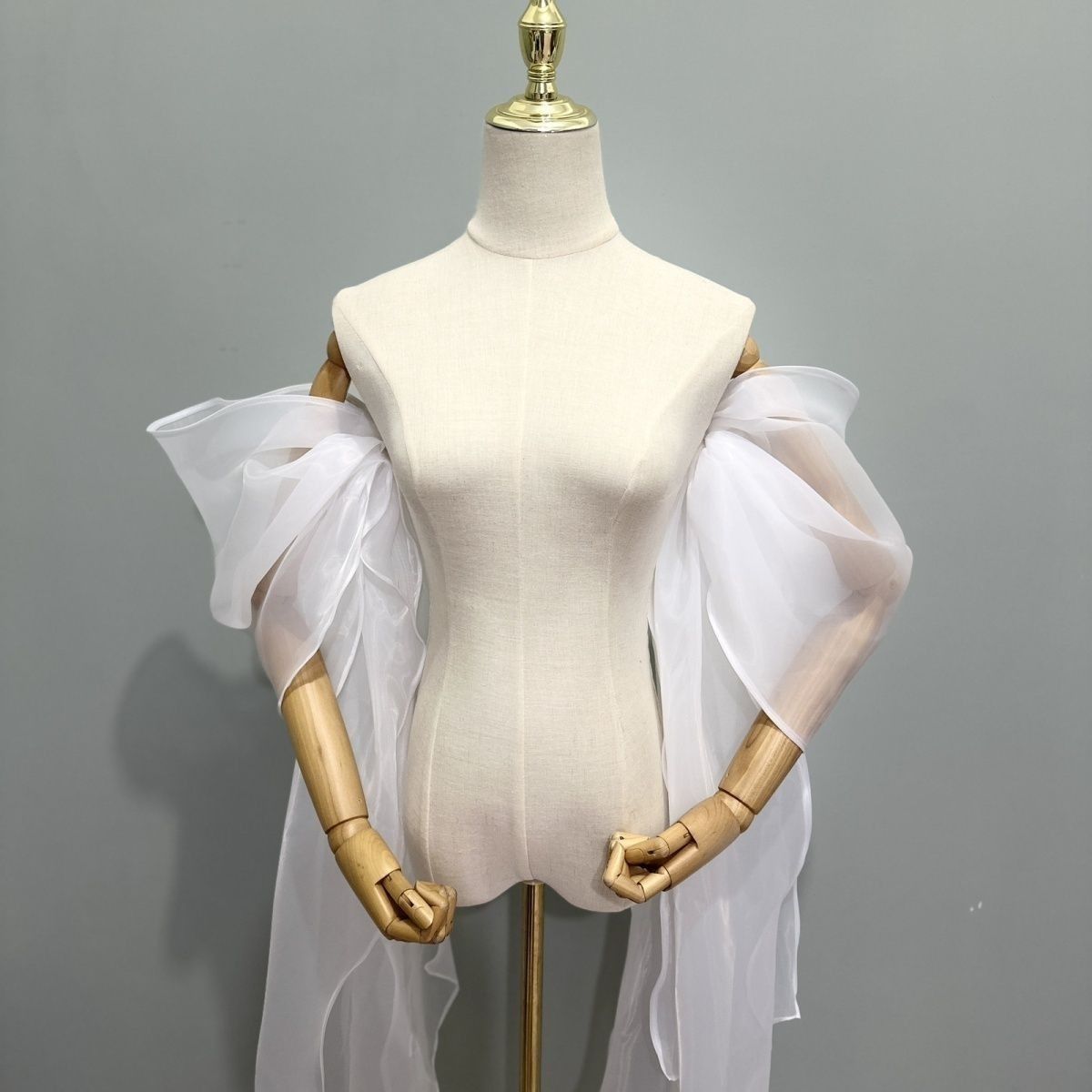 Bridal Sleeve Organza Detachab - Summer Clothing Accessories 评论和价格