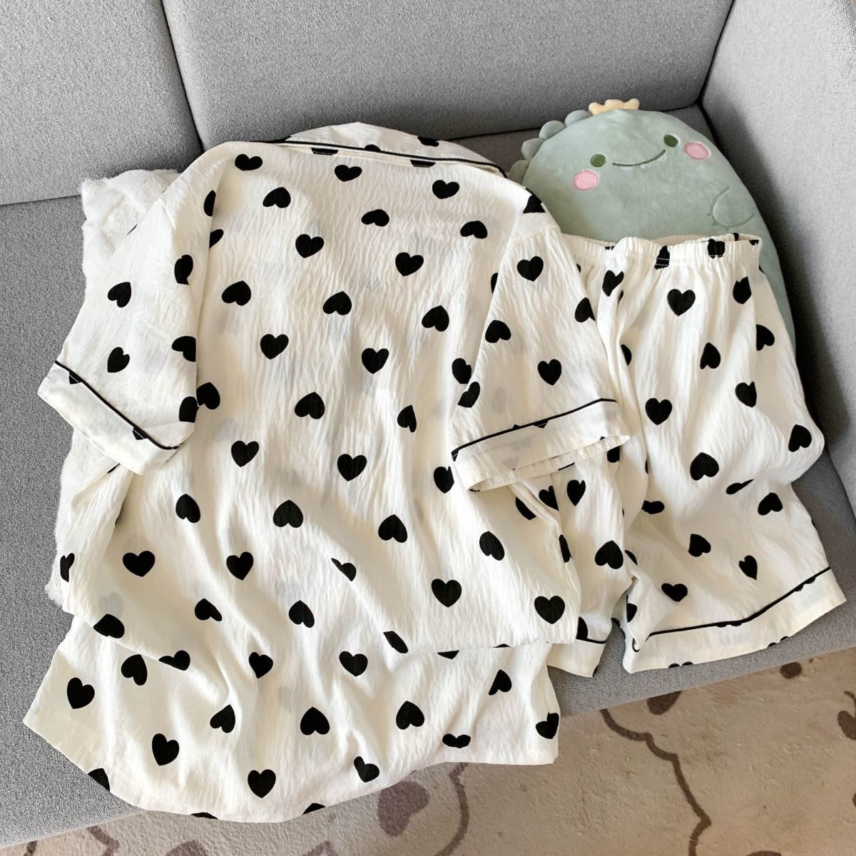 Women's Summer Thin Pajamas wi - Summer Clothing Cheap 评论和价格