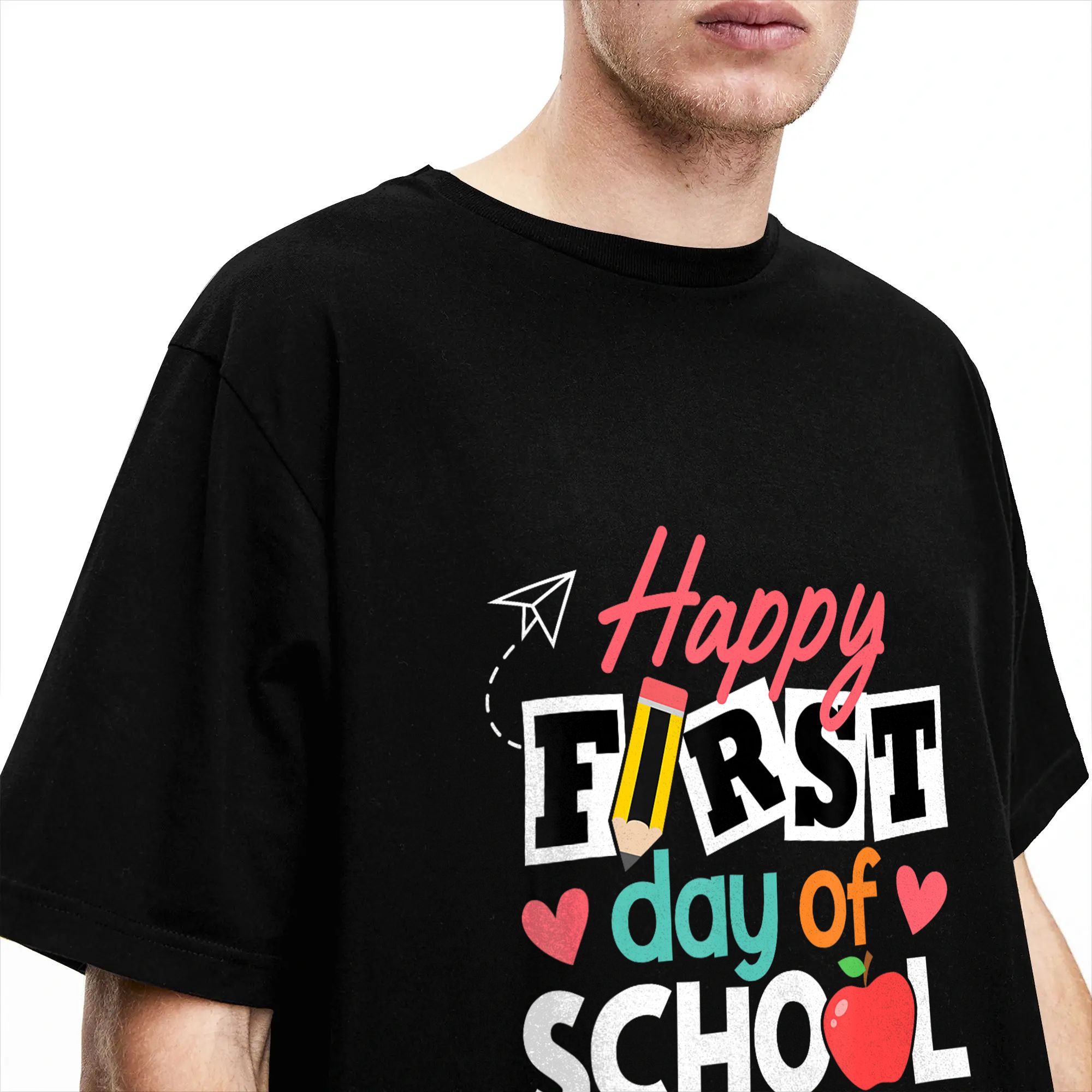 Happy First Day of School Teac - Summer Vibes Clothing Men 评论和价格