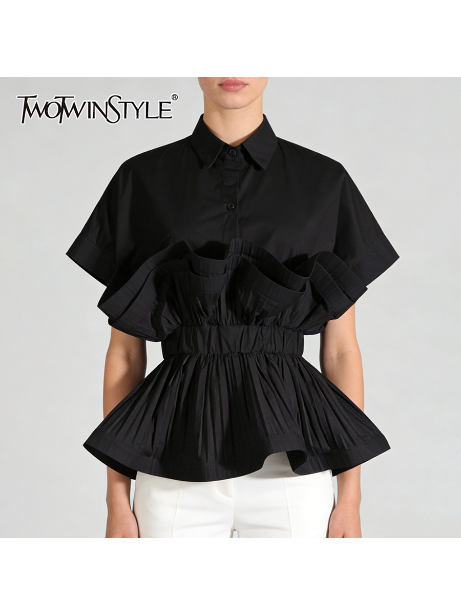 TWOTWINSTYLE Fashion Spliced R - Summer Clothing Trends For Women 评论和价格