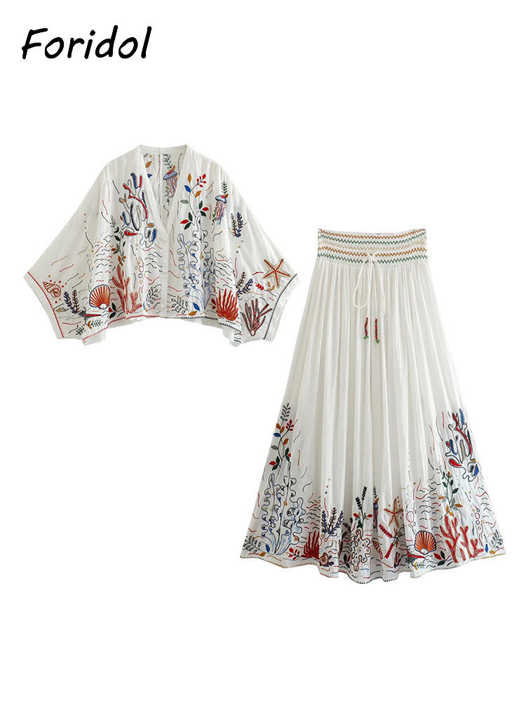 Foridol Marine Organism Embroi - Summer Clothing Accessories 评论和价格