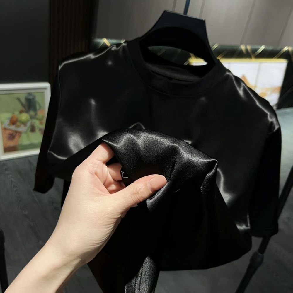 Mens Acetate Fiber Satin Gloss - Summer Clothes Fashion 评论和价格