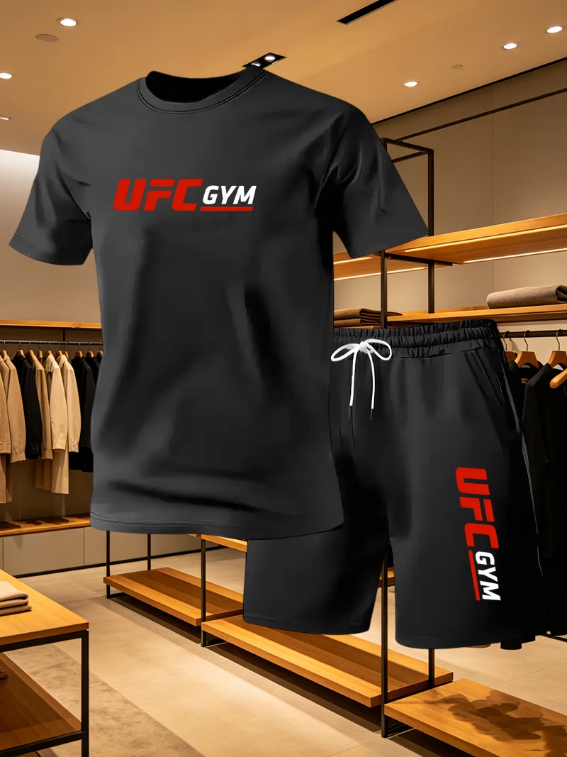 Men's Fashion T-shirt Shorts U - Summer Clothes Fashion 评论和价格