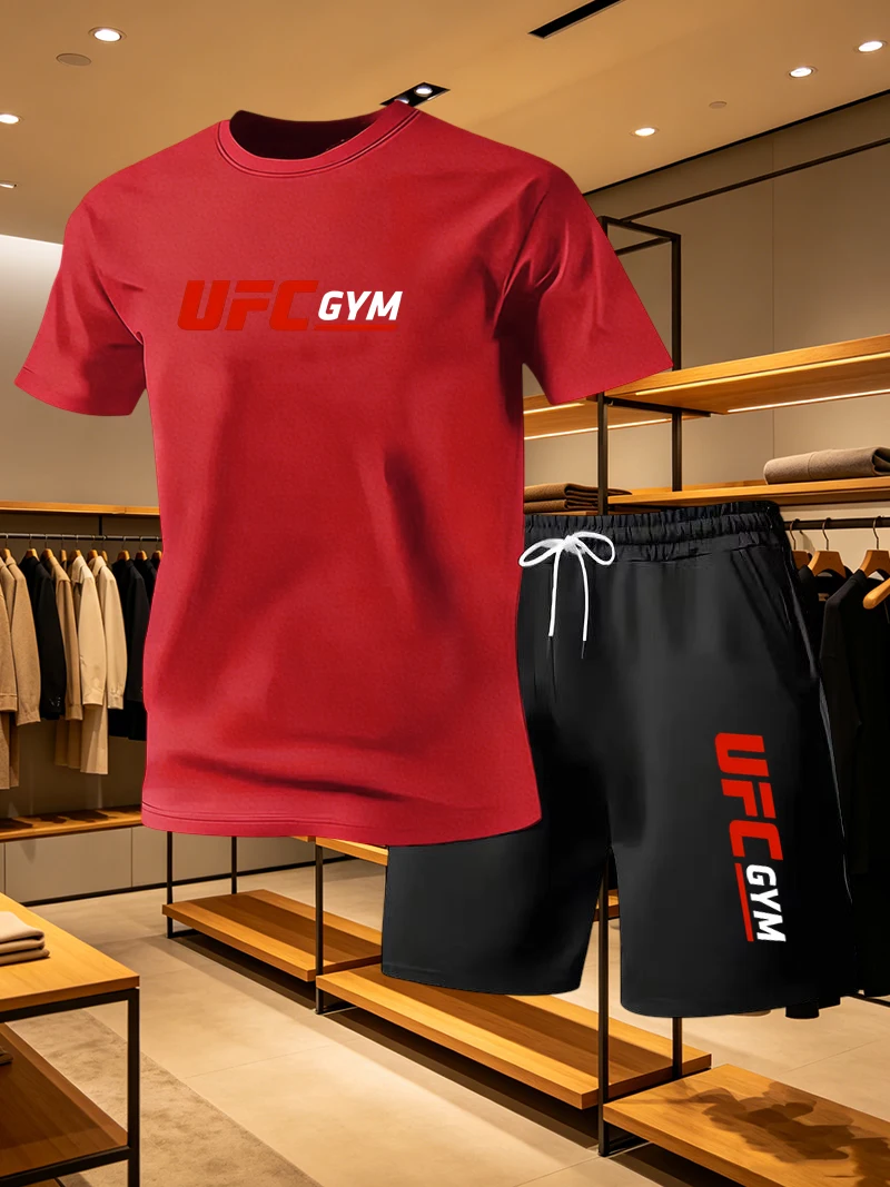 Men's Fashion T-shirt Shorts U - Summer Clothes Fashion 评论和价格