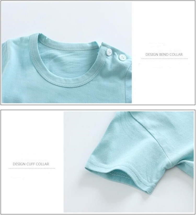 Cotton Tees+Shorts 2-piece Tra - Summer Clothing Newborn 评论和价格