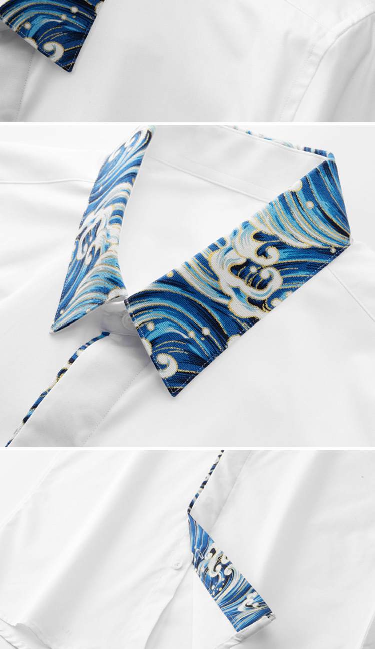 New men's clothing with wave p - Summer Clothing Release 评论和价格