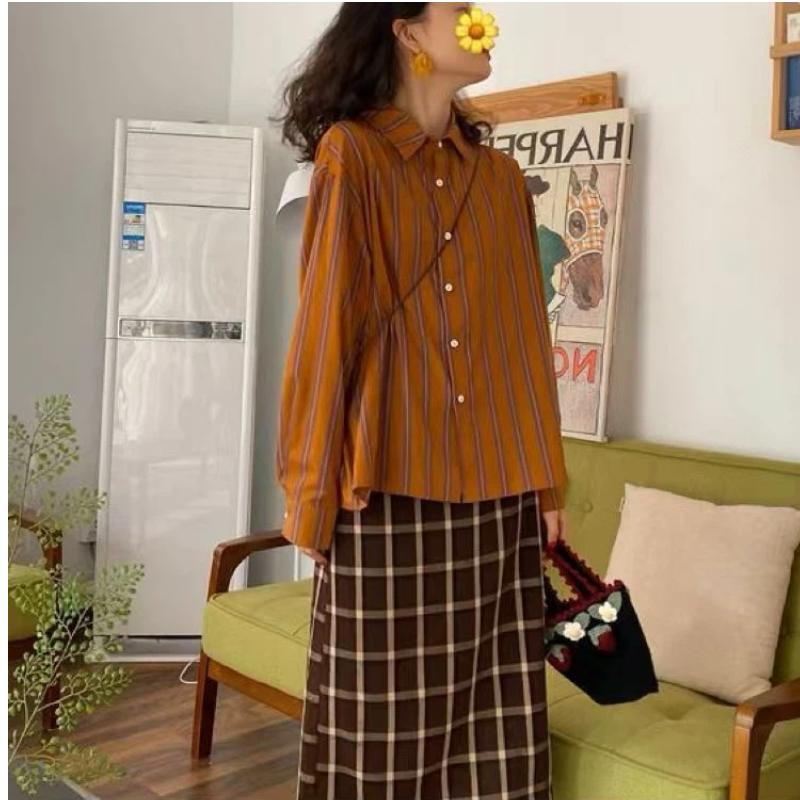 Spring New Striped Loose Casua - Summer Clothing Trends For Women 评论和价格