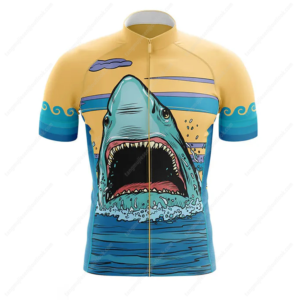 Shark Cycling Team Clothes Mtb - Summer Jumper Clothing 评论和价格