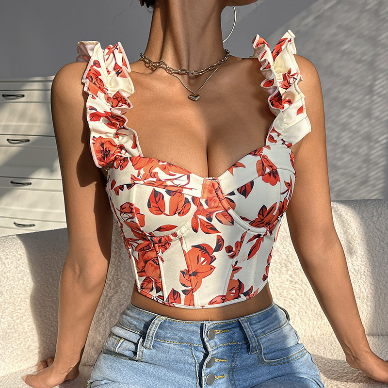 Corset Crop Tops Trend Sexy Wo - Summer Clothing Trends For Women 评论和价格