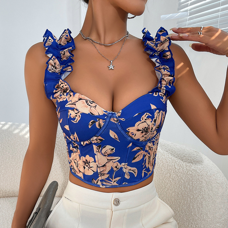 Corset Crop Tops Trend Sexy Wo - Summer Clothing Trends For Women 评论和价格