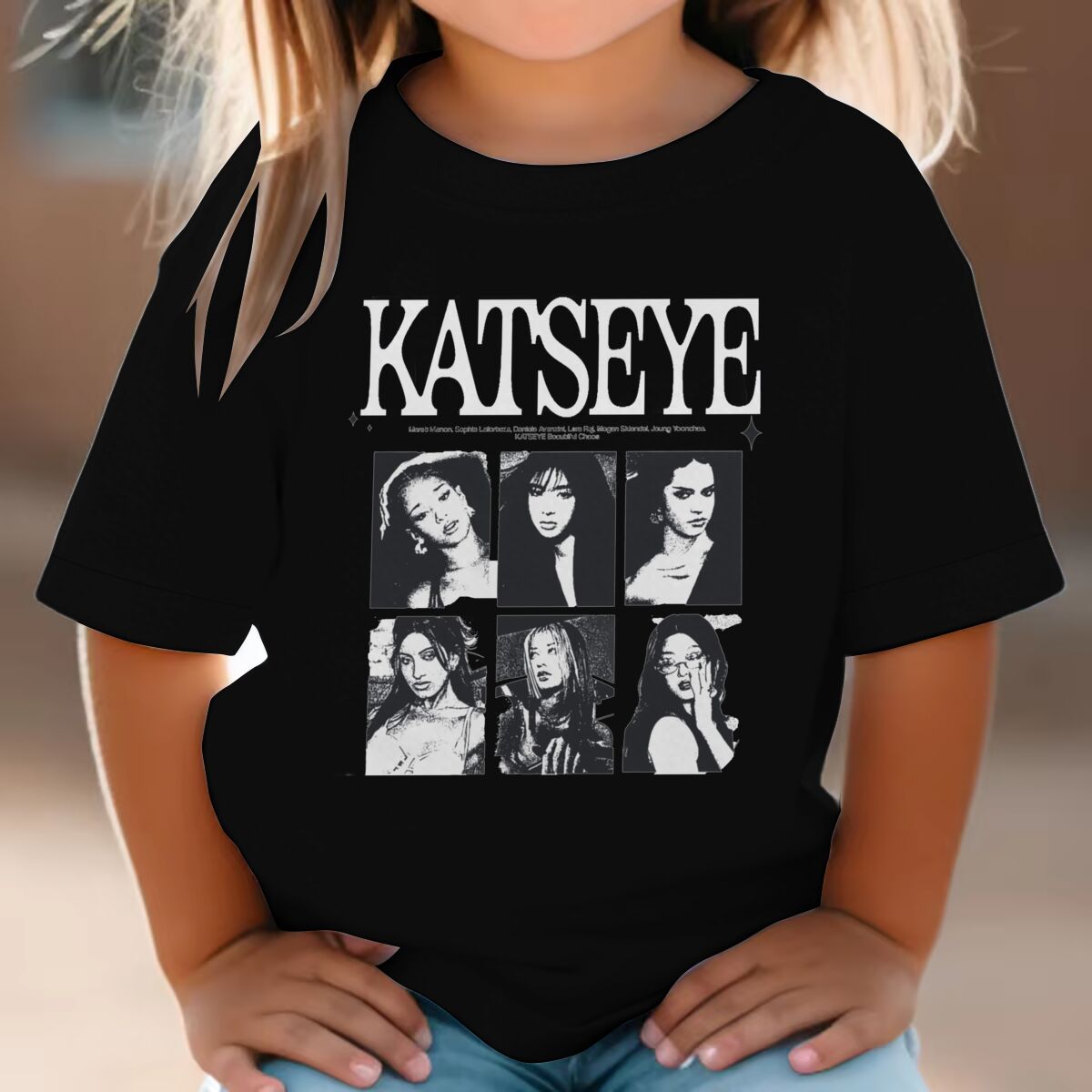 KATSEYE Print Summer Tops Girl - Summer Clothing Newborn 评论和价格