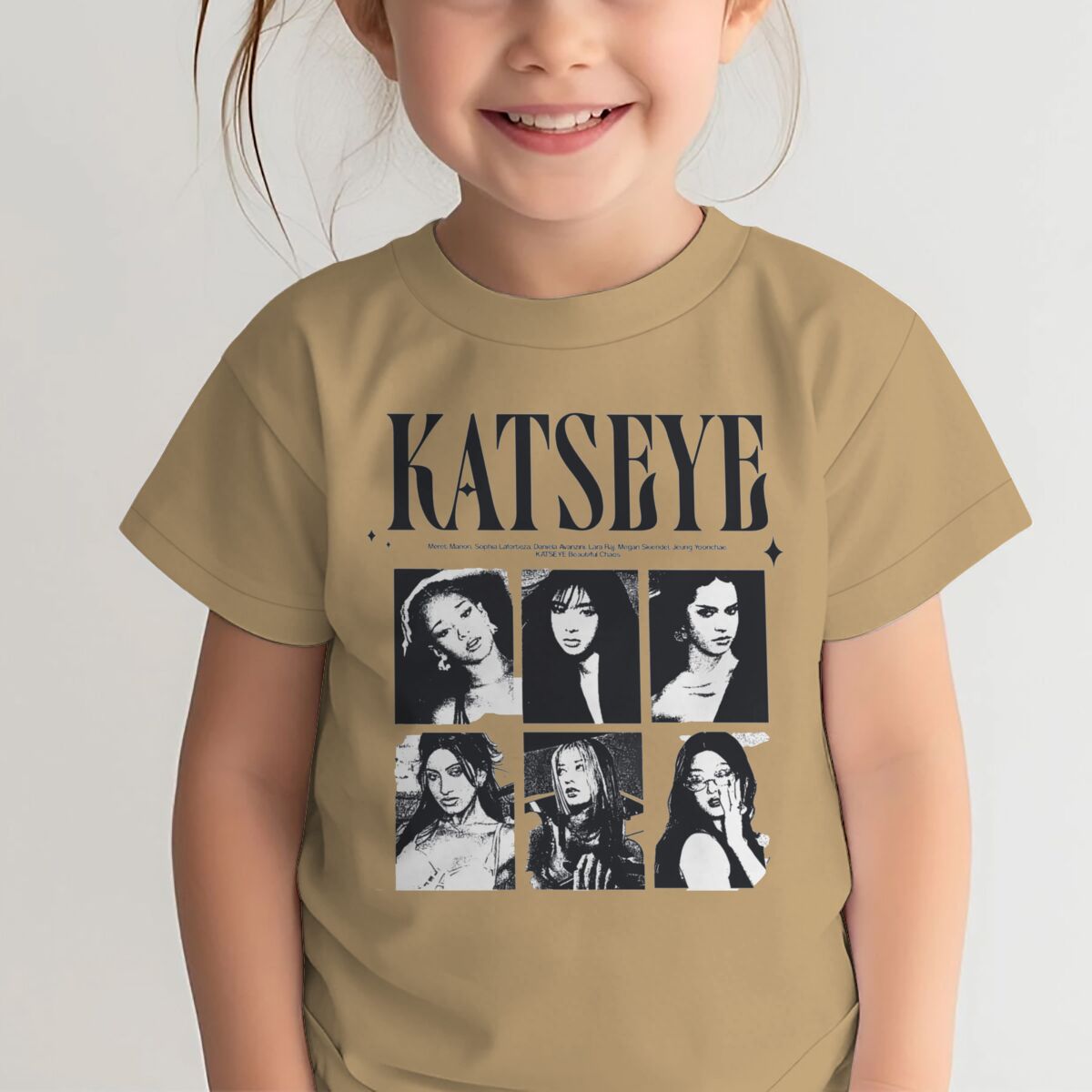 KATSEYE Print Summer Tops Girl - Summer Clothing Newborn 评论和价格