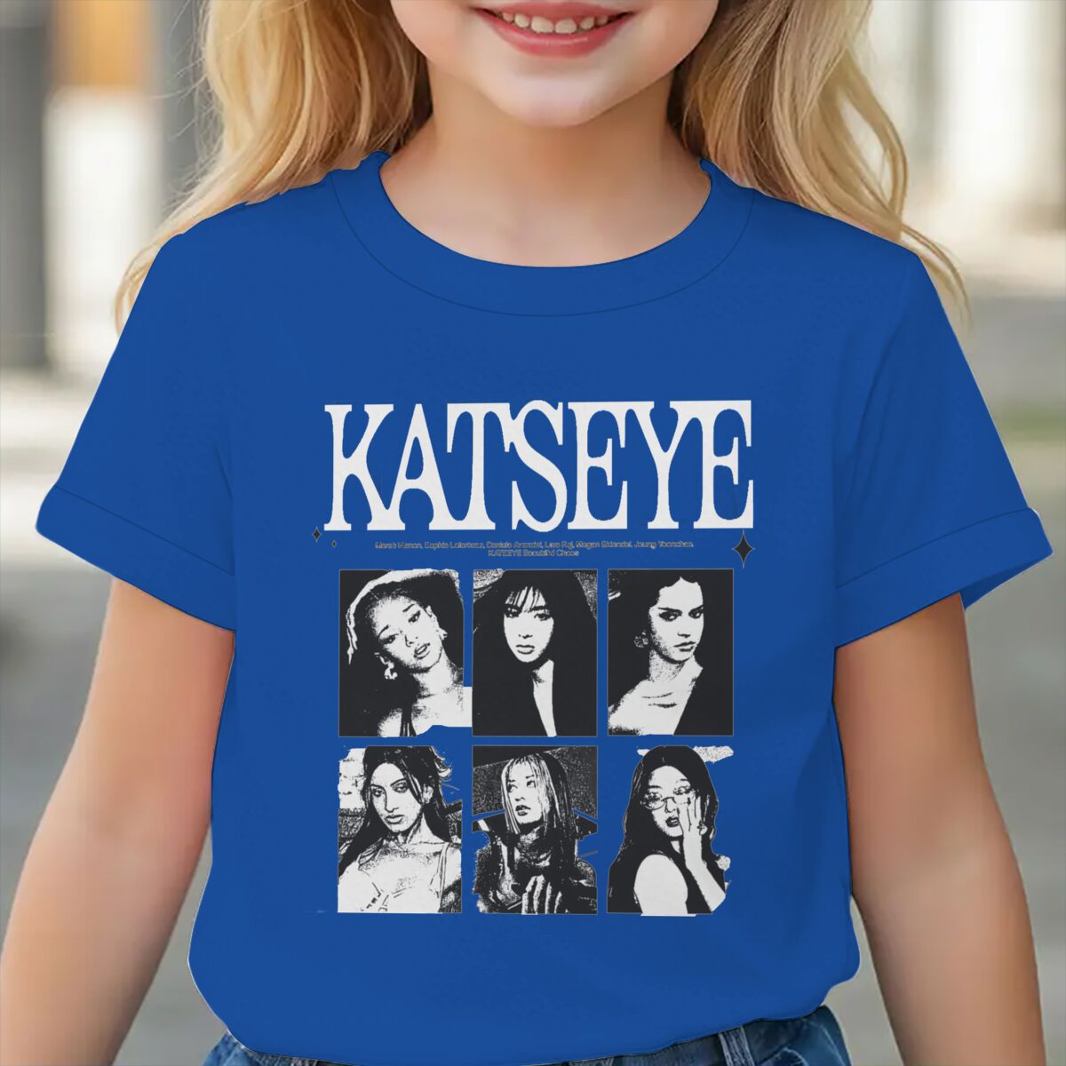 KATSEYE Print Summer Tops Girl - Summer Clothing Newborn 评论和价格