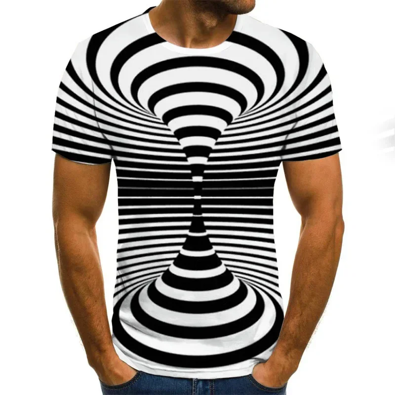 Men's 3D printed T-shirt, over - Summer Clothing Affordable 评论和价格