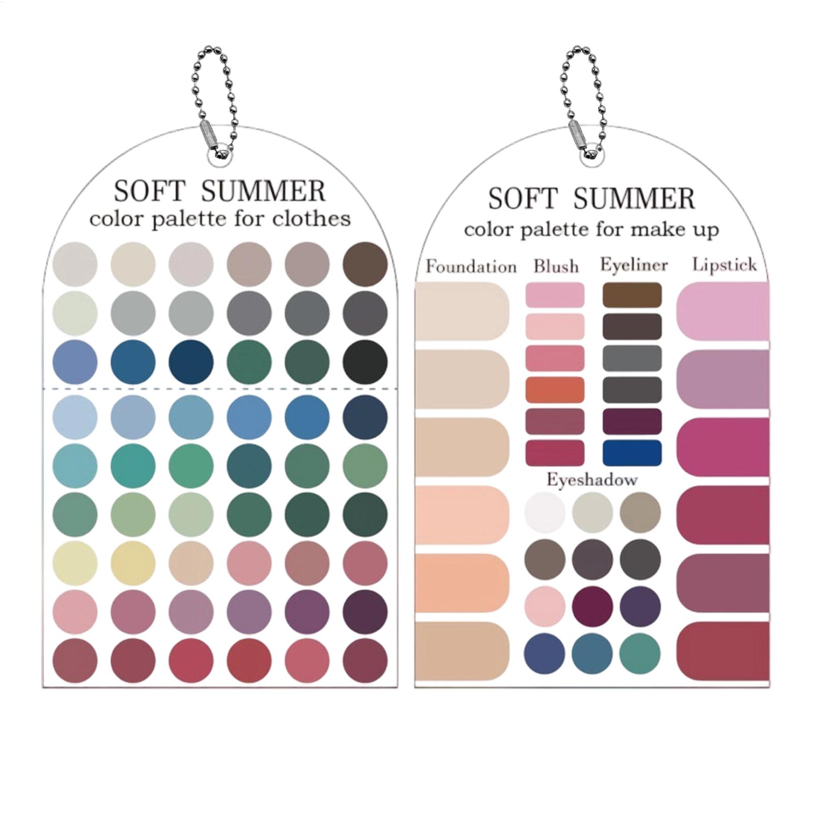 2 Pieces Acrylic Seasonal Pale - Summer Clothing Guide 评论和价格