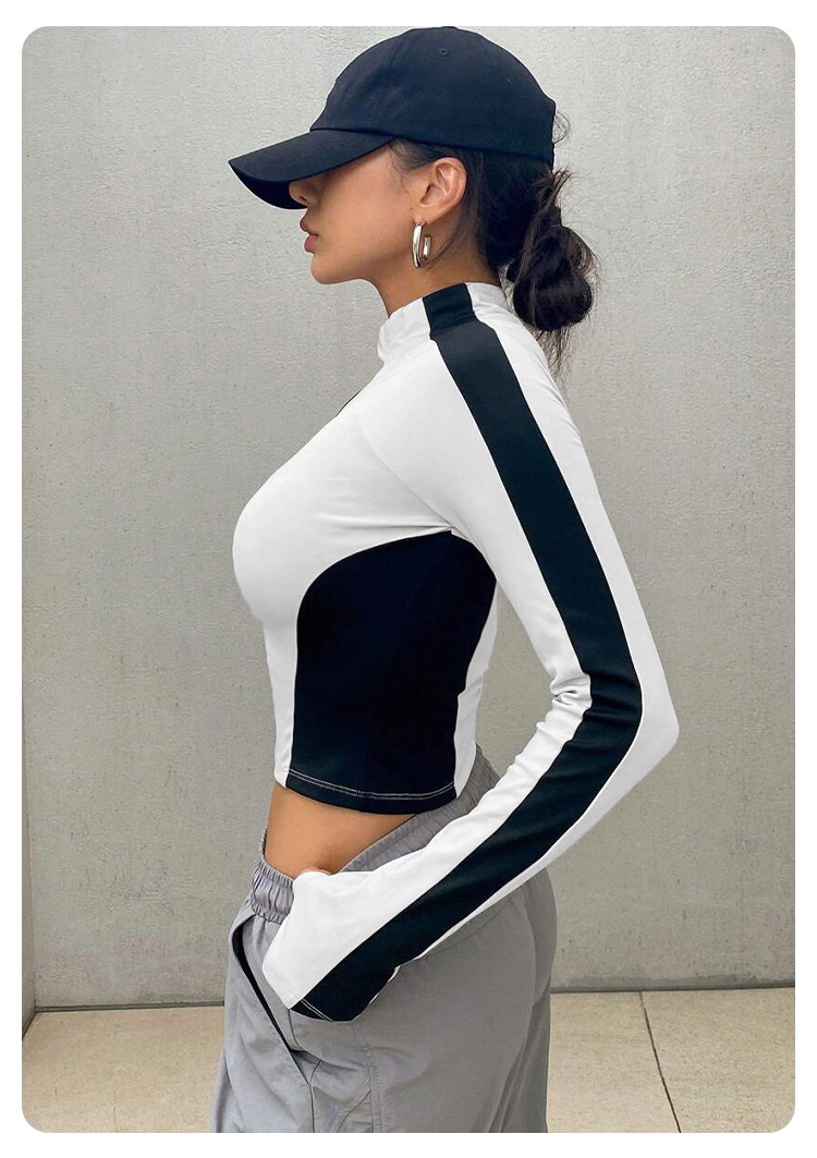 Yoga Clothes Stand Up Collar J - Summer Clothing Essentials 评论和价格