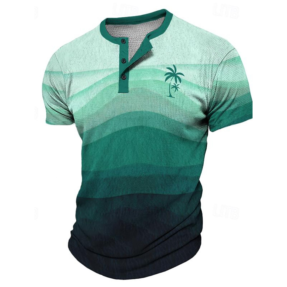 Men's T-Shirt Funny 3D Coconut - Summer Clothes Fashion 评论和价格