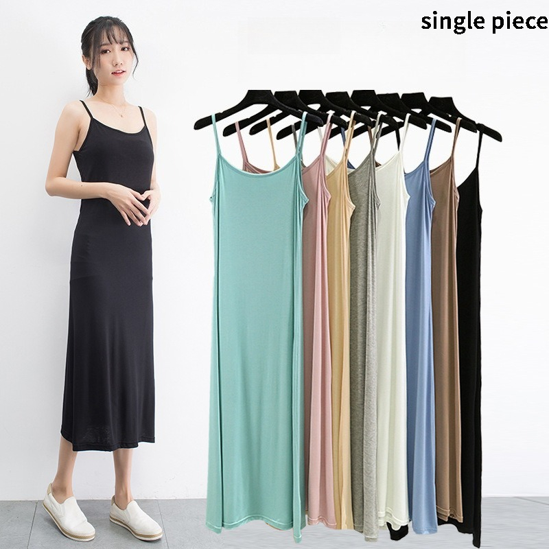 Modal Camisole Vest Dress for  - Summer Clothing Petite 评论和价格