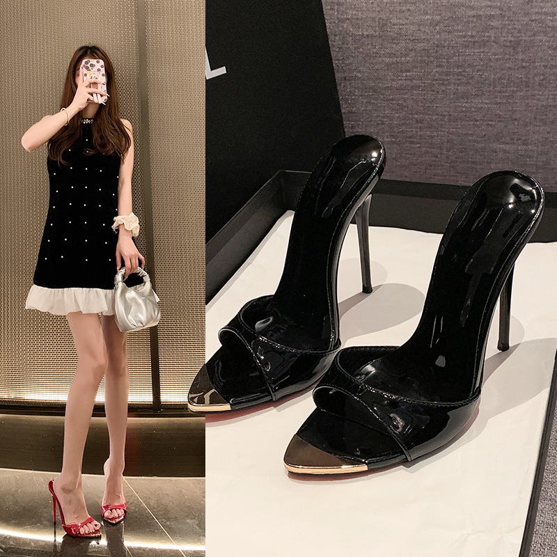 2026 New Metal Pointed Sexy St - Summer Clothing Elegant 评论和价格