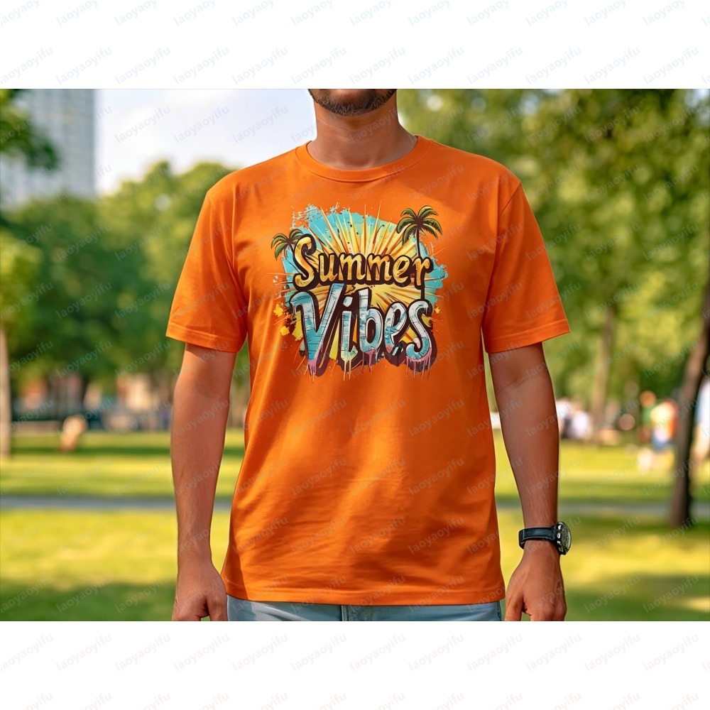 Unisex Summer Vibes T-Shirt Co - Summer Vibes Clothing Men 评论和价格